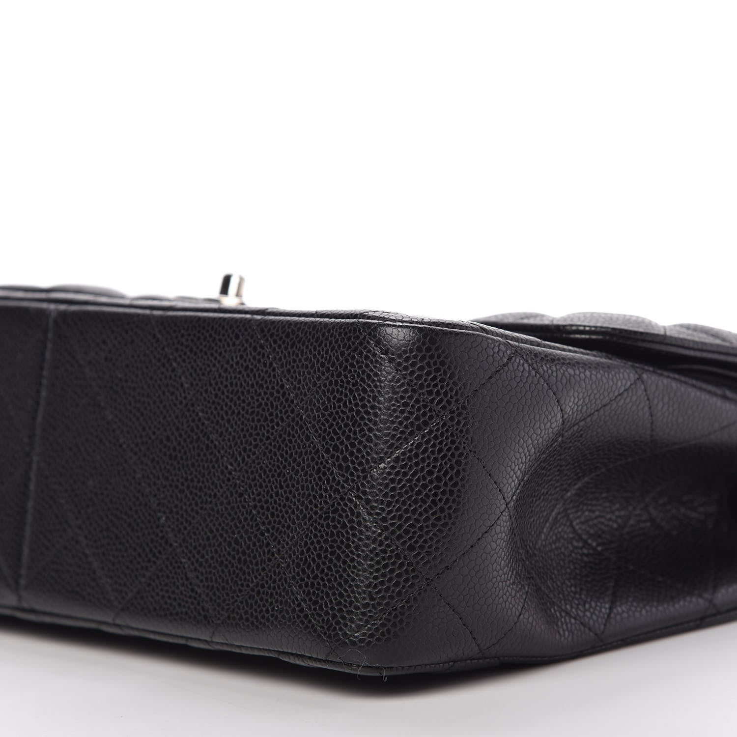 Chanel Caviar Quilted Jumbo Double Flap Black 7 of 11