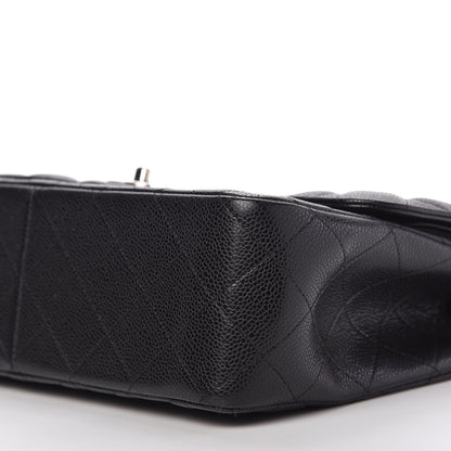 Chanel Caviar Quilted Jumbo Double Flap Black 7 of 11
