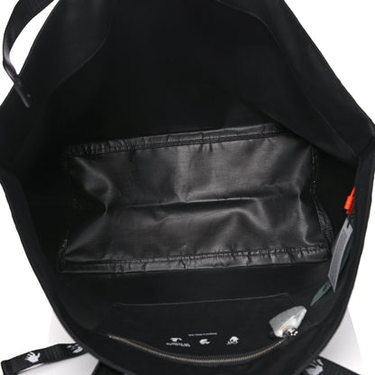 Off-White Nylon Sculpture Tote Bag Black 4 of 13