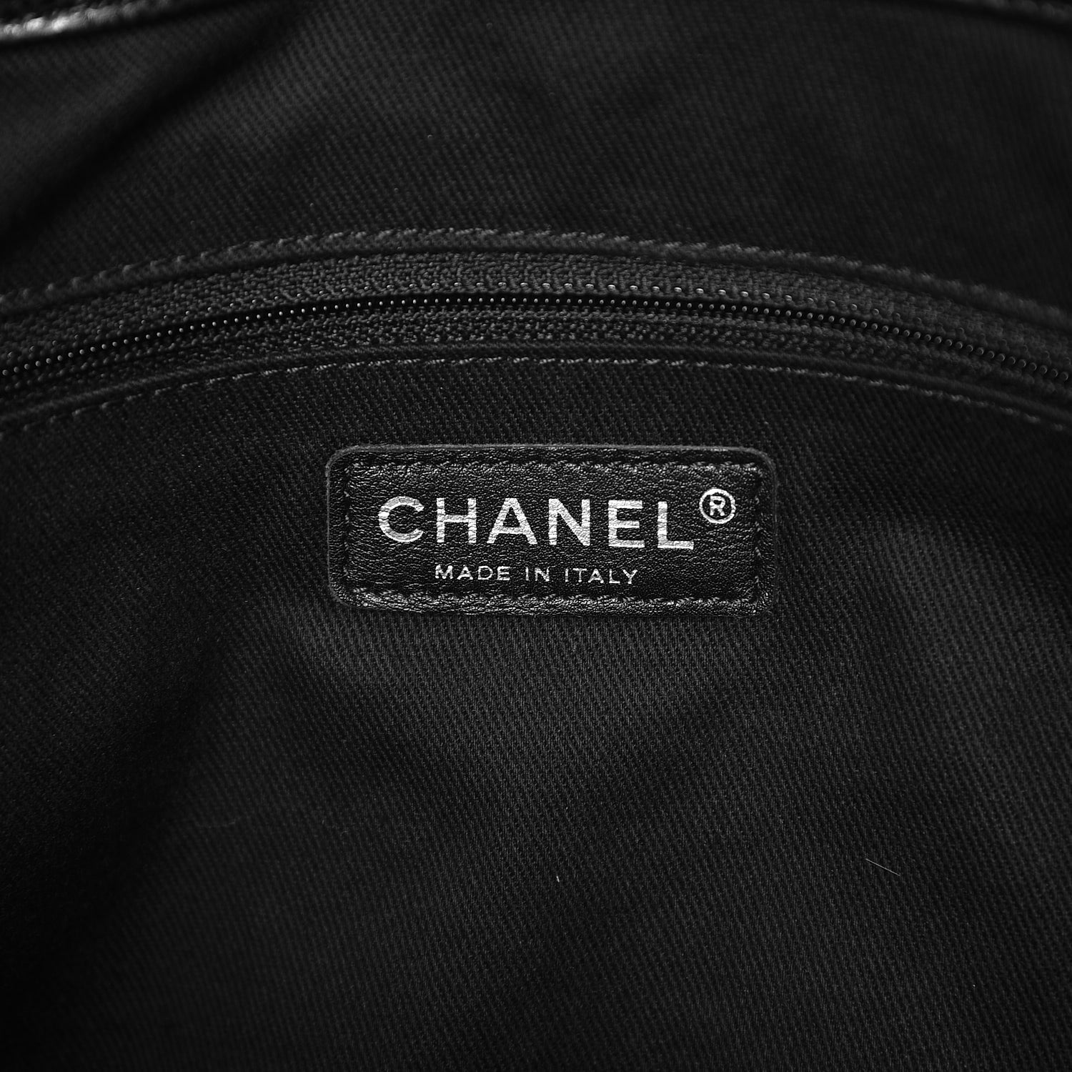 Chanel Caviar Quilted CC Timeless Soft Tote Black 6 of 8