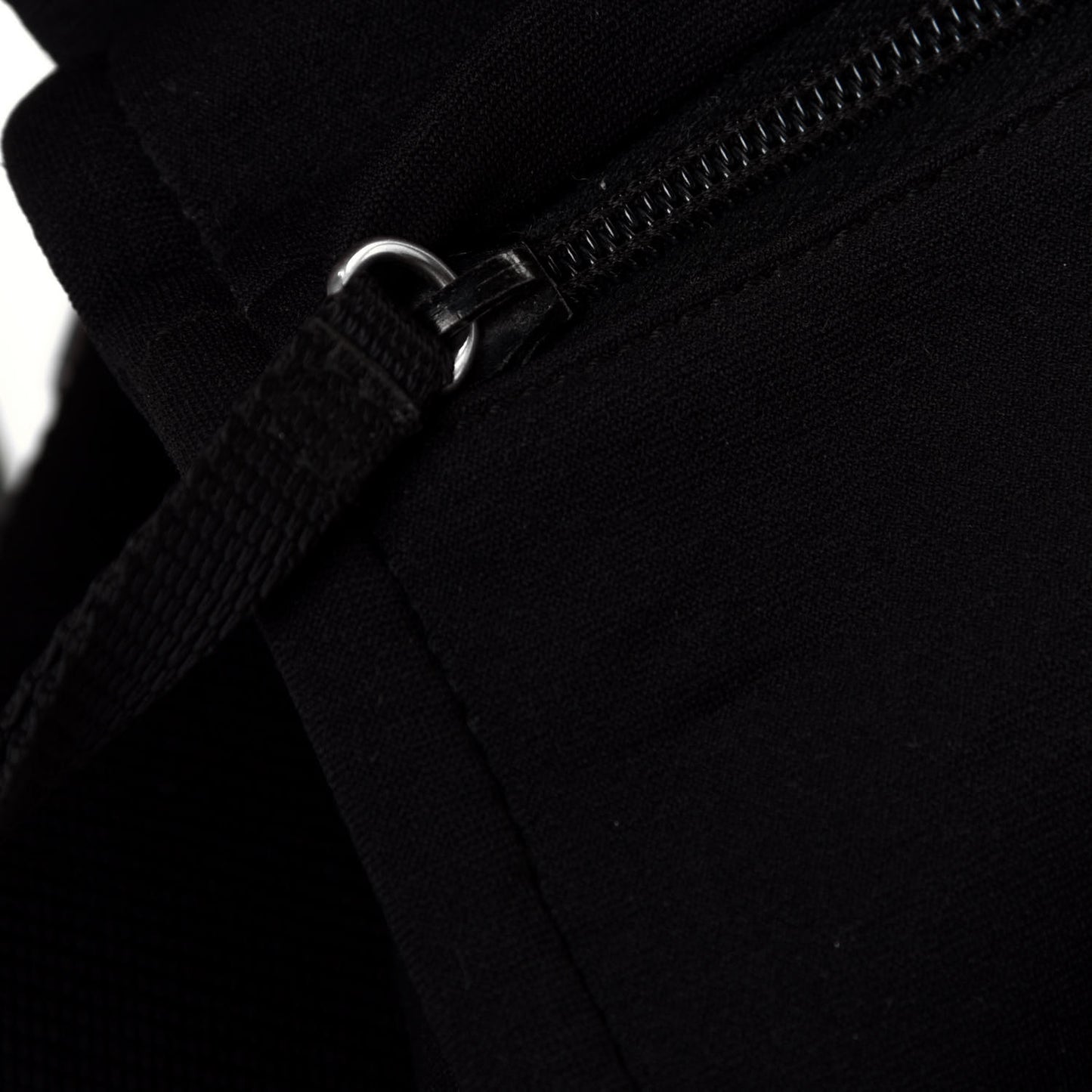 Tessuto Nylon Sport Messenger Bag Black