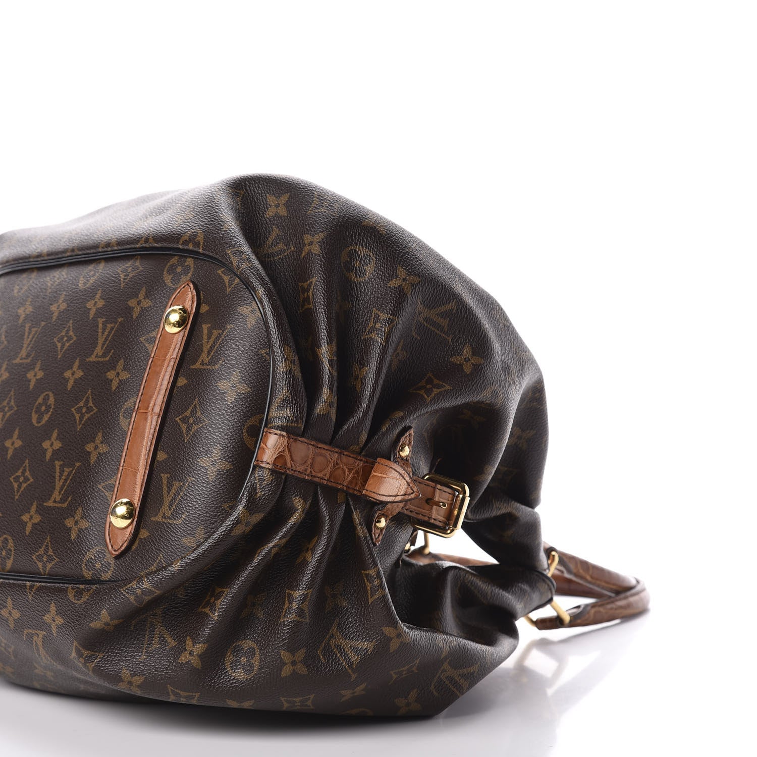 Louis Vuitton Monogram Alligator Trim Mahina XL 8 of 10