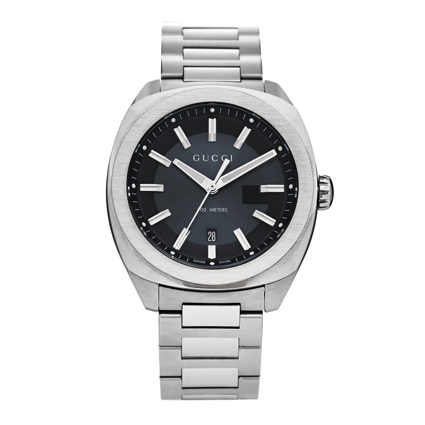 Stainless Steel 40mm GG2570 Quartz Watch Blue