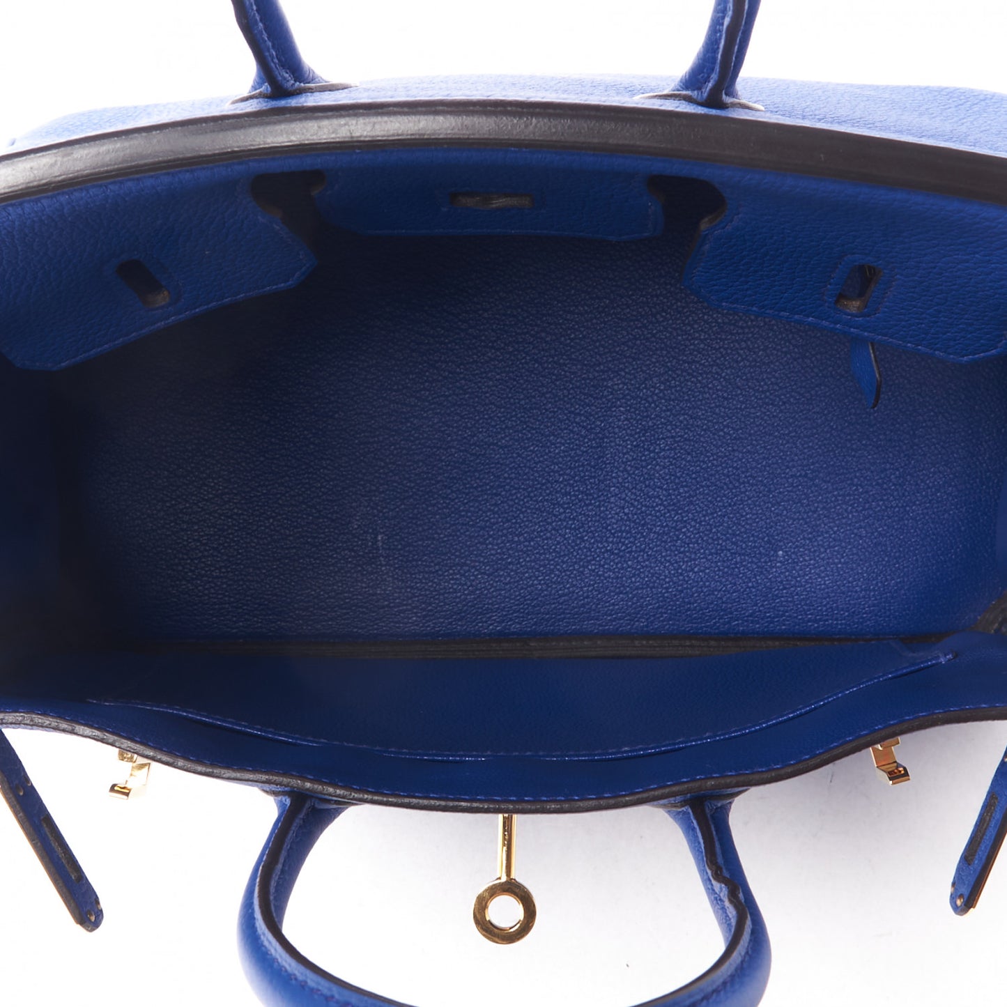 Togo Birkin 25 Bleu Electrique