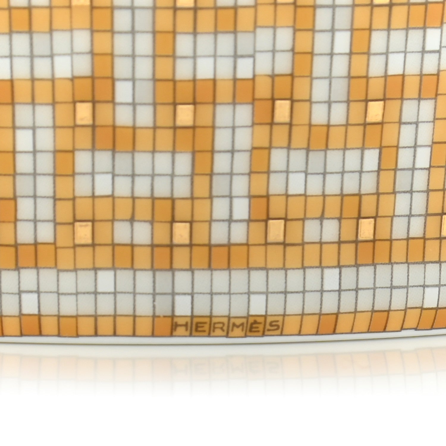 Hermes Porcelain 24 Gold Mosaique Teapot 7 of 8