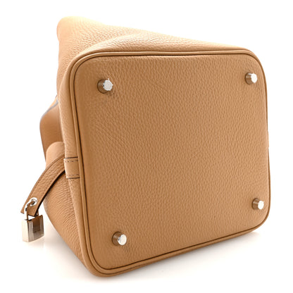 Hermes Taurillon Clemence Picotin Lock 22 Biscuit Biscuit 4 of 10