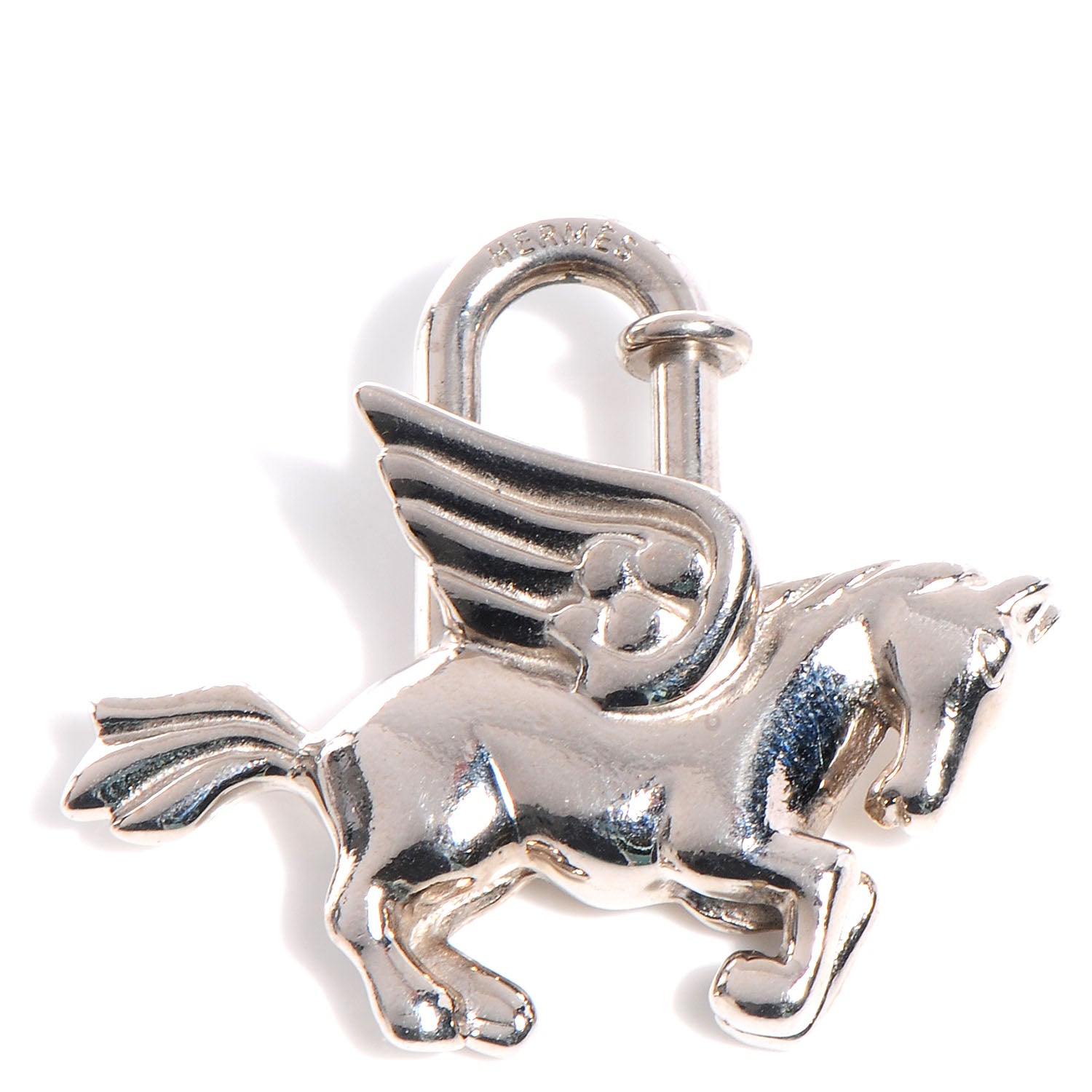 Hermes Pegasus Cadena Lock Palladium 1 of 7