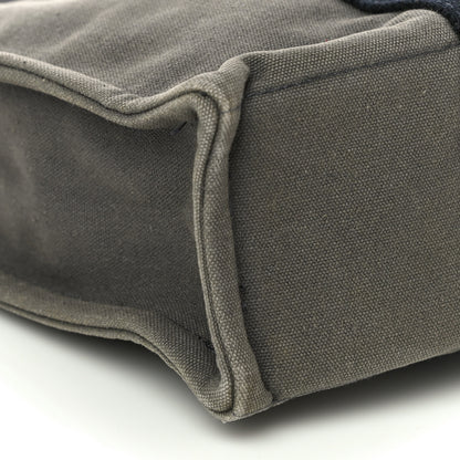 Hermes Canvas Tout Fourre PM Grey 8 of 9