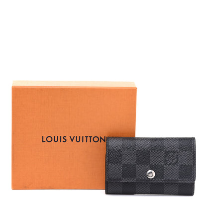 Louis Vuitton Damier Graphite Multicles 6 Key Holder 10 of 10