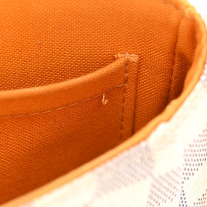 Louis Vuitton Damier Azur Braided Croisette Rose 9 of 12