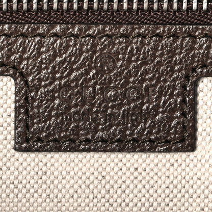 Gucci GG Supreme Web Monogram Textured Dollar Calfskin Dionysus Small Shoulder Bag Beige Ebony New Acero 6 of 10