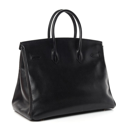 Hermes Ardennes Birkin 35 Black 3 of 11