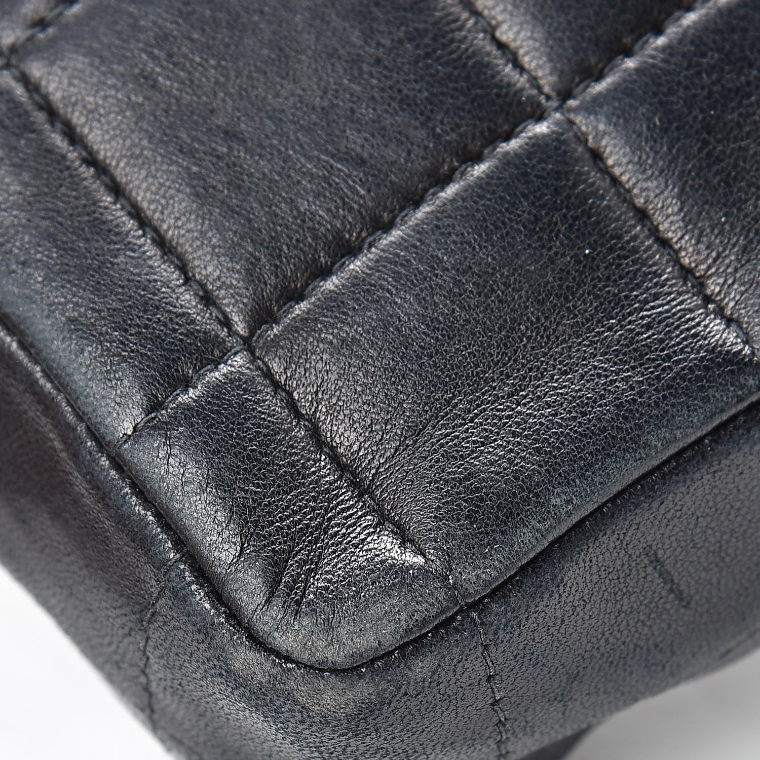 Chanel Lambskin East West Chocolate Bar Flap Black 13 of 17
