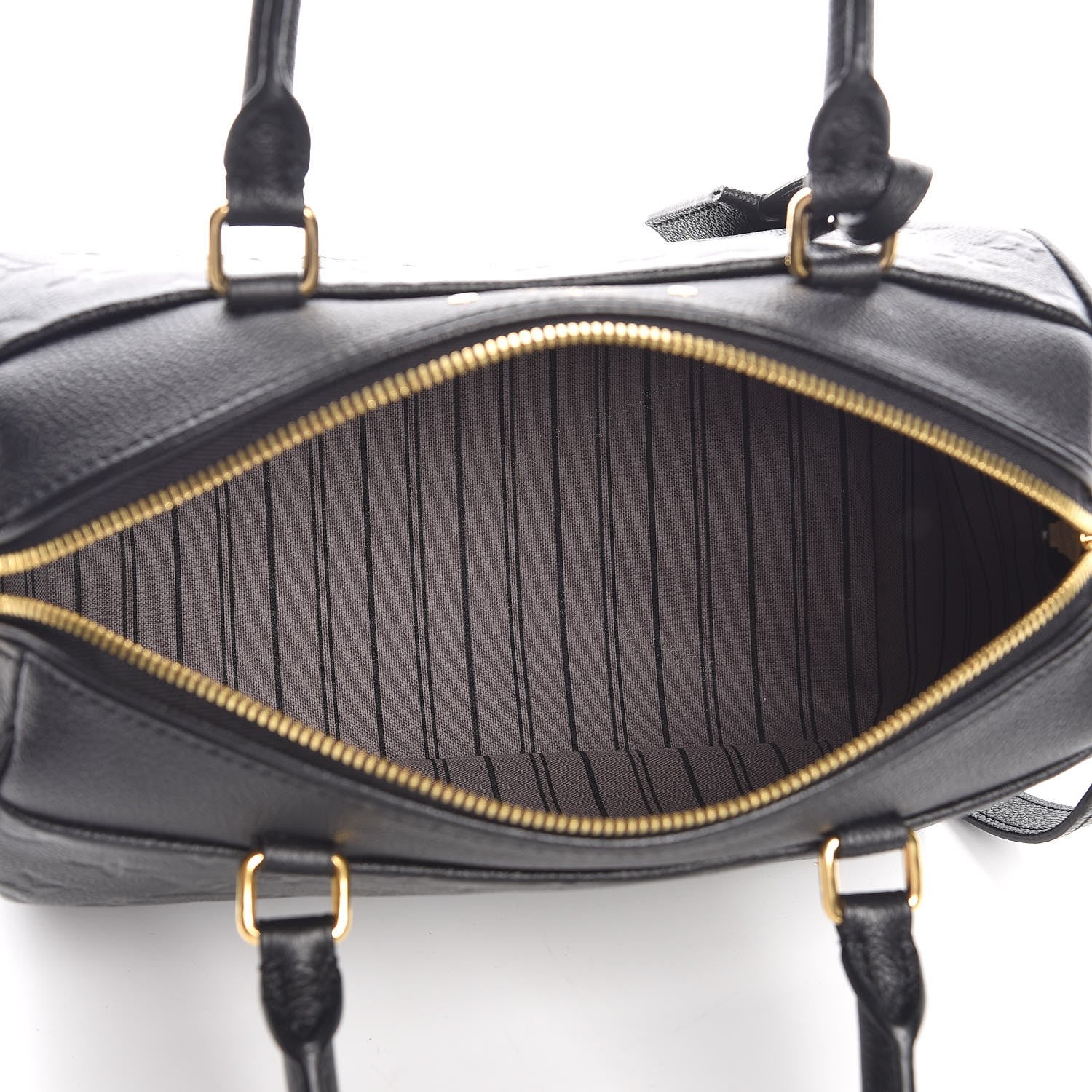 Louis Vuitton Empreinte Speedy Bandouliere 25 NM Black 6 of 8