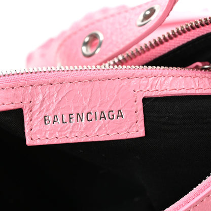 Balenciaga Agneau Arena Small Le Cagole Shoulder Bag Sweet Pink 7 of 11