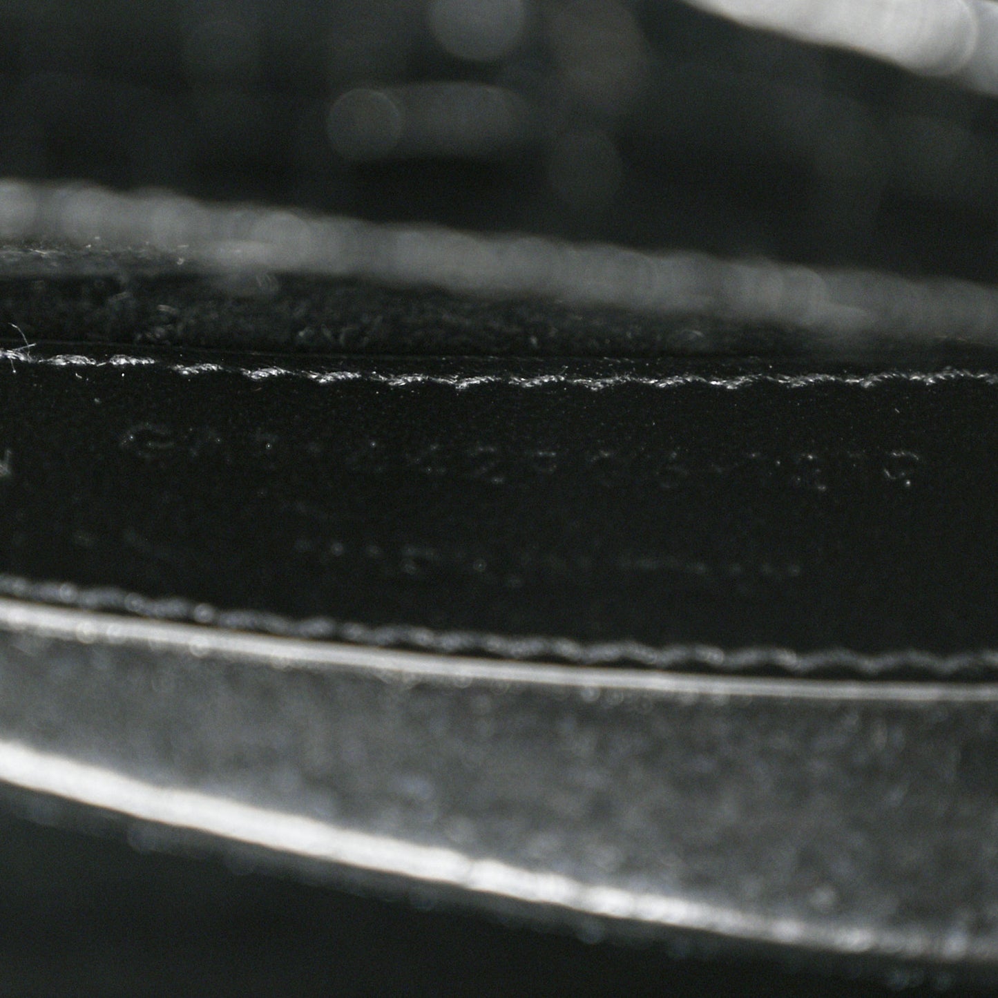 Calfskin Crocodile Embossed Medium Monogram Sunset Black