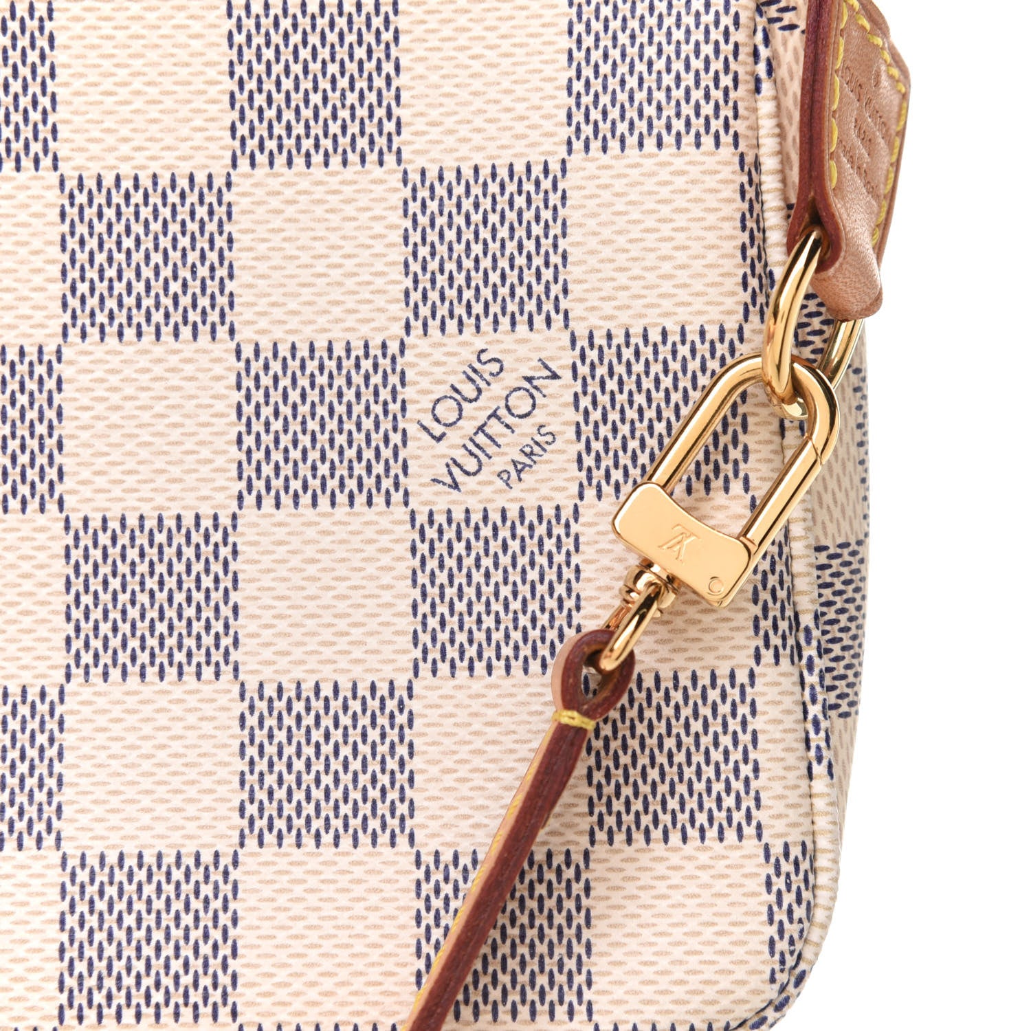Louis Vuitton Damier Azur Pochette Accessories NM 9 of 10