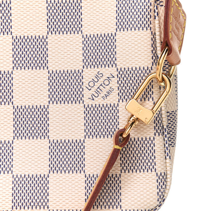 Louis Vuitton Damier Azur Pochette Accessories NM 9 of 10