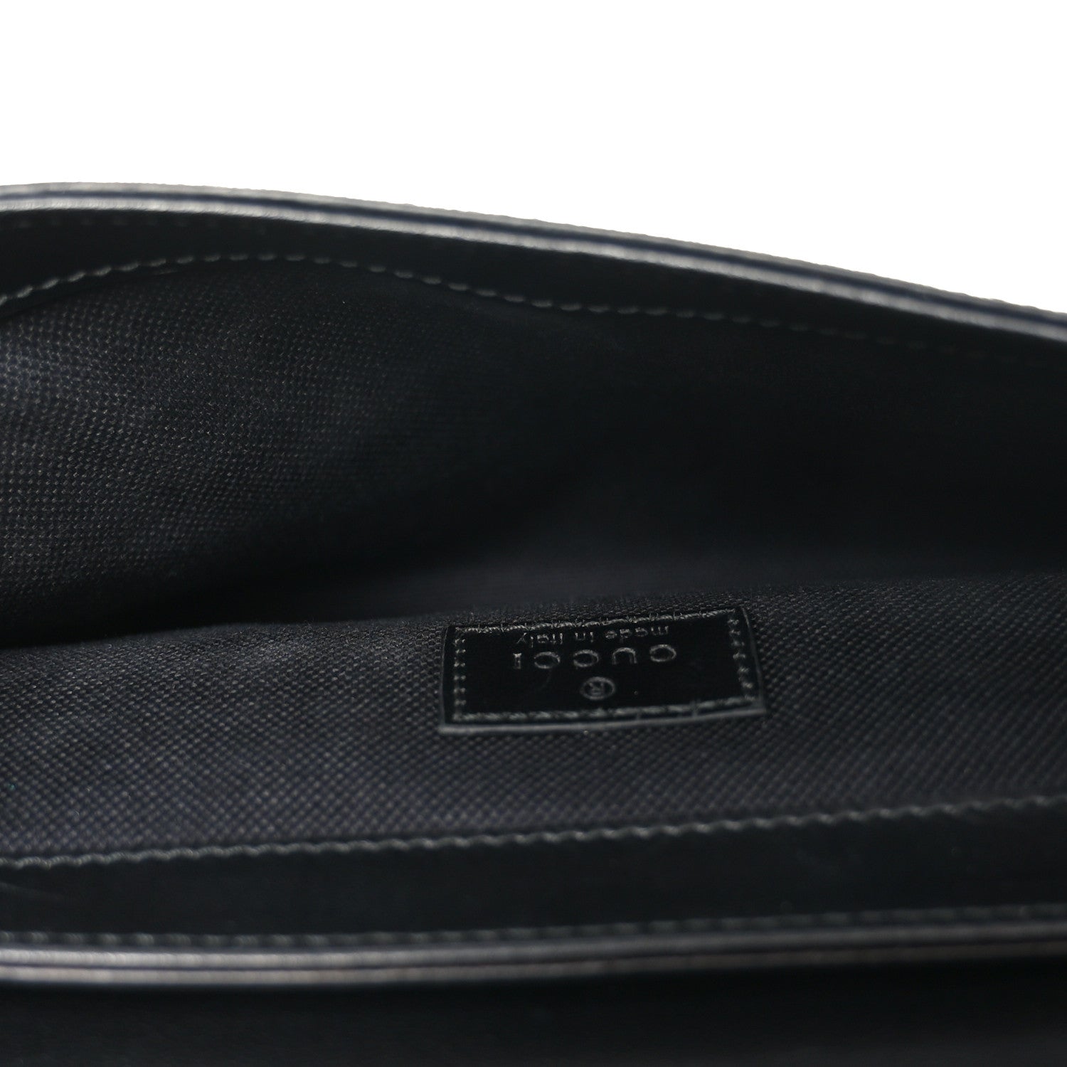 Gucci GG Supreme Monogram Web Small Belt Bag Black Grey 5 of 9