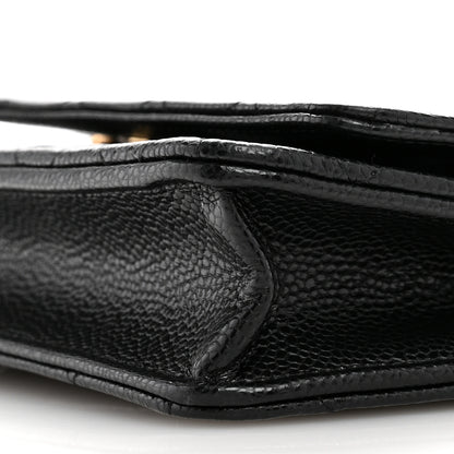 Chanel Caviar Quilted Wallet on Chain WOC Black 11 of 11