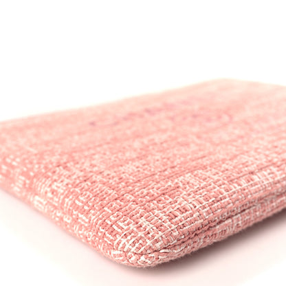 Chanel Canvas Medium Deauville Pouch Pink 8 of 10
