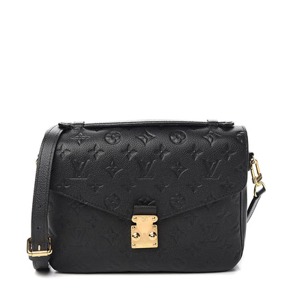 Louis Vuitton Empreinte Pochette Metis Black 1 of 9
