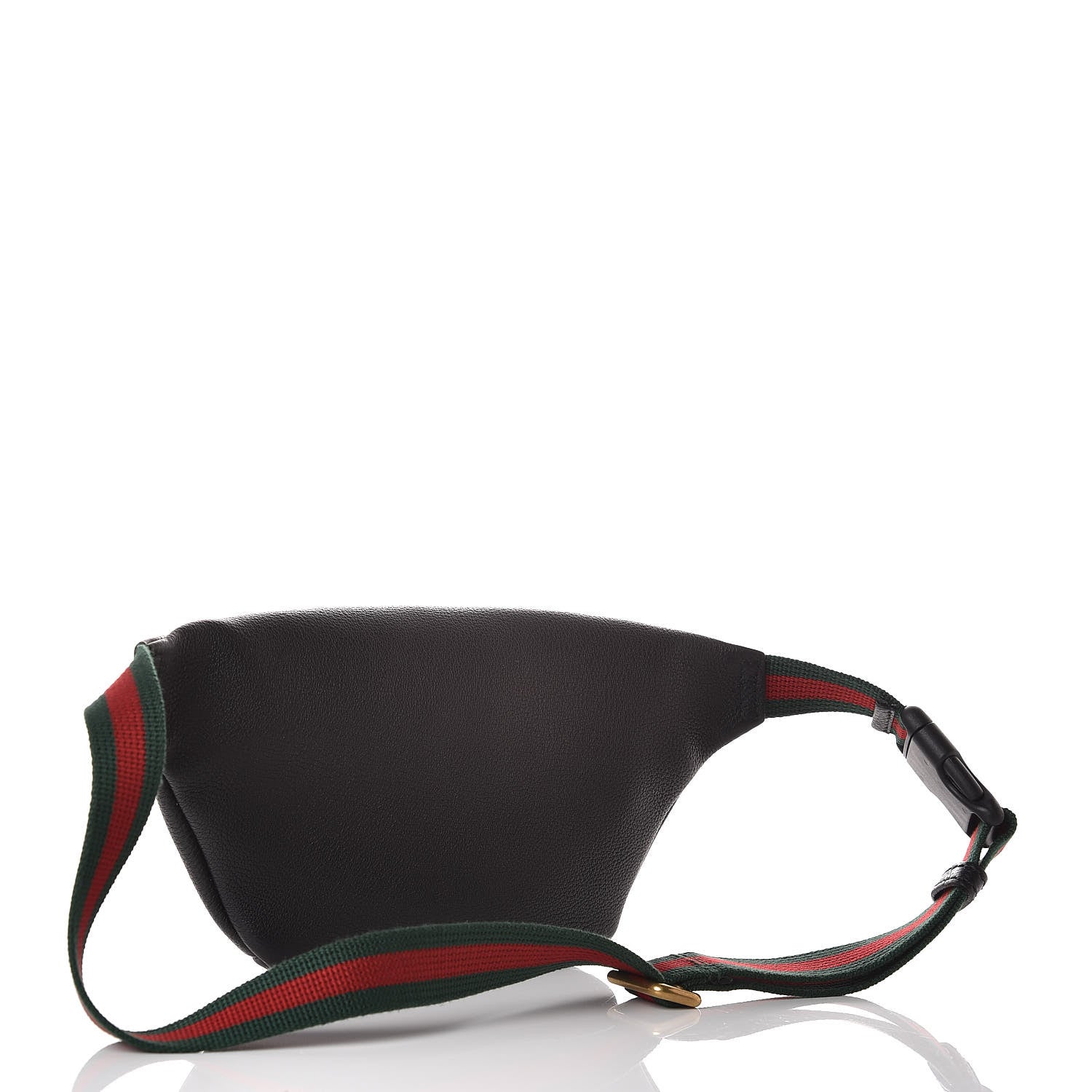 Gucci Grained Calfskin Small Logo Belt Bag Black 2 of 9