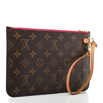 Louis Vuitton Monogram Neverfull MM GM Pochette Pivoine 3 of 7
