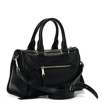 Prada Vitello Daino Shopping Satchel Black 3 of 9
