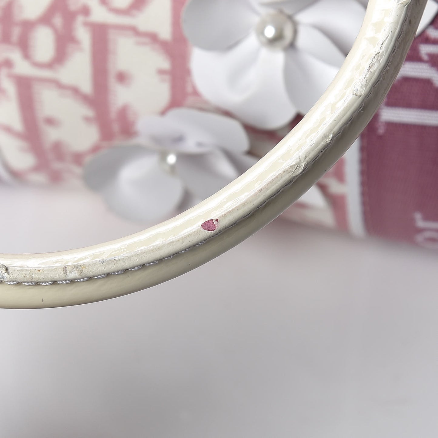 Monogram Girly Boston Pink