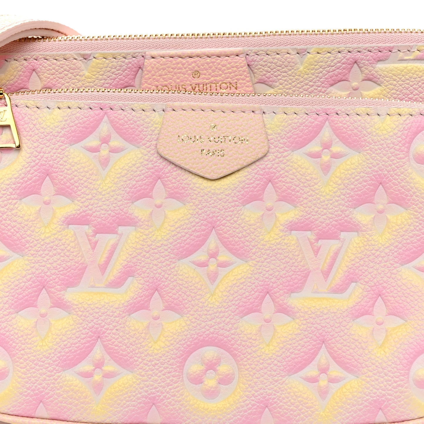 Empreinte Monogram Summer Stardust Multi Pochette Accessories Pink