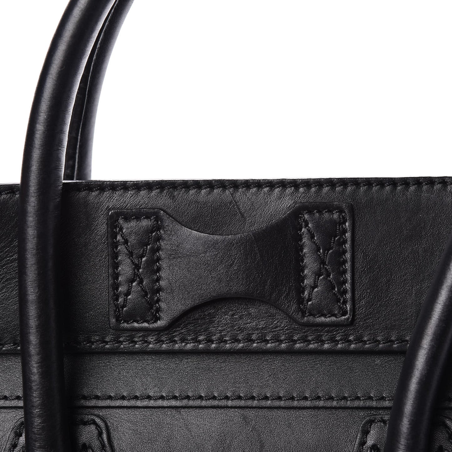 Smooth Calfskin Mini Luggage Black