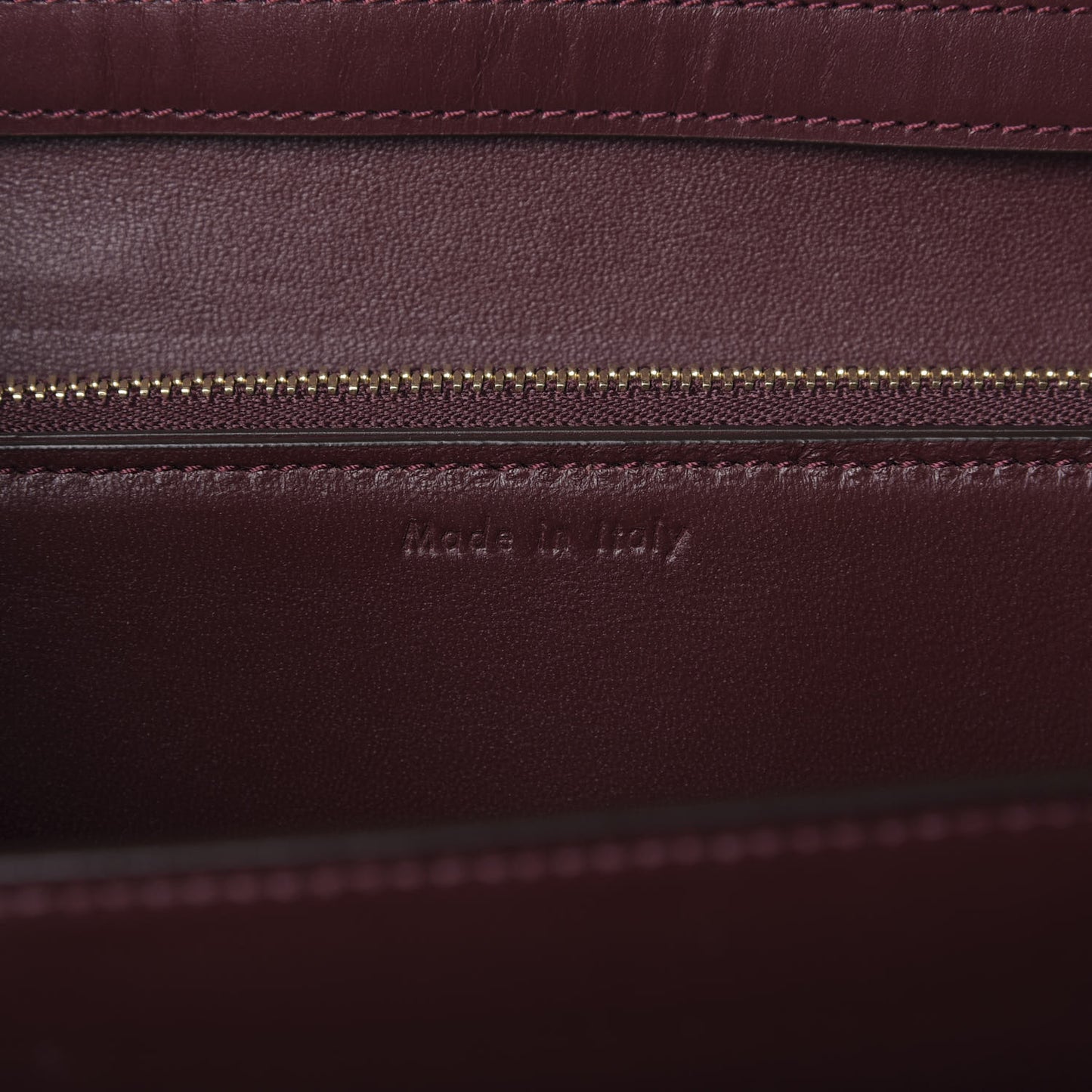 Box Calfskin Medium Classic Box Flap Bag Burgundy