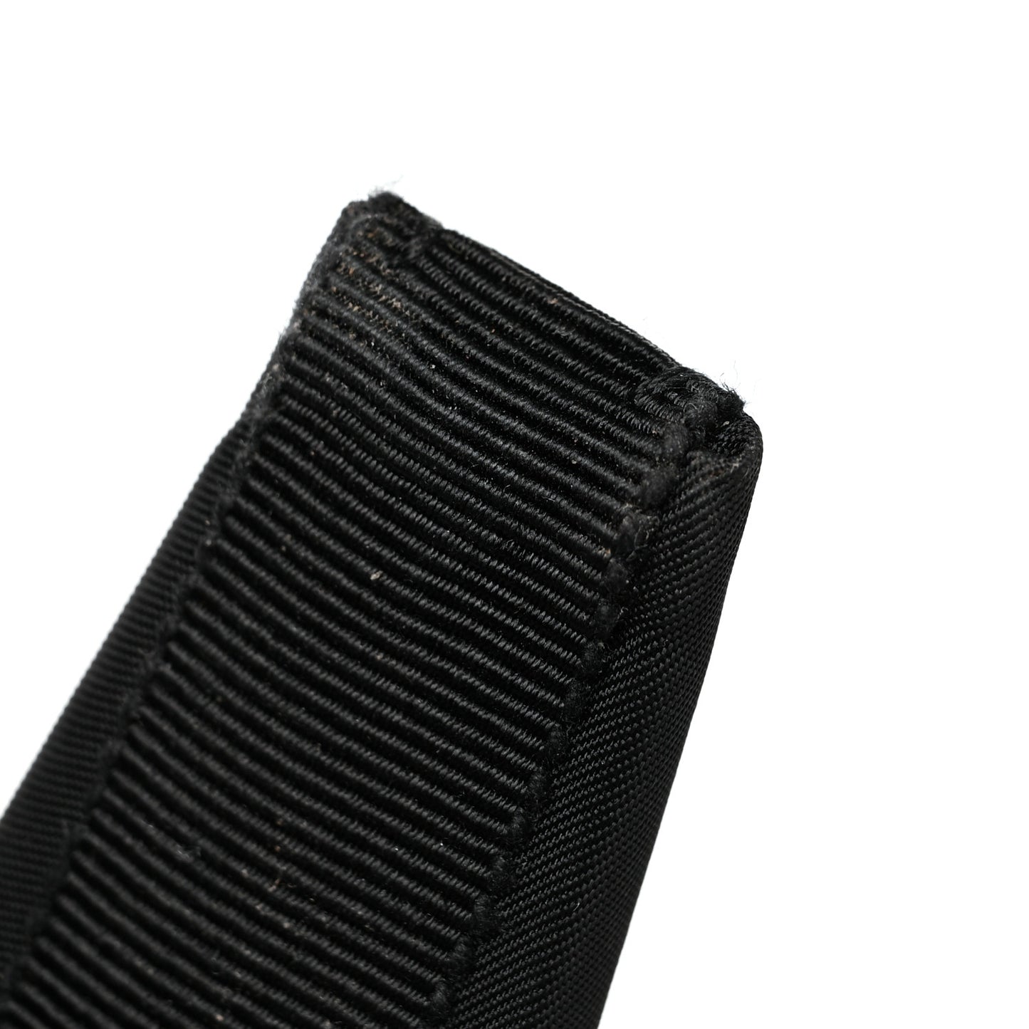 Re-Nylon Metal Triangle Logo Headband Black