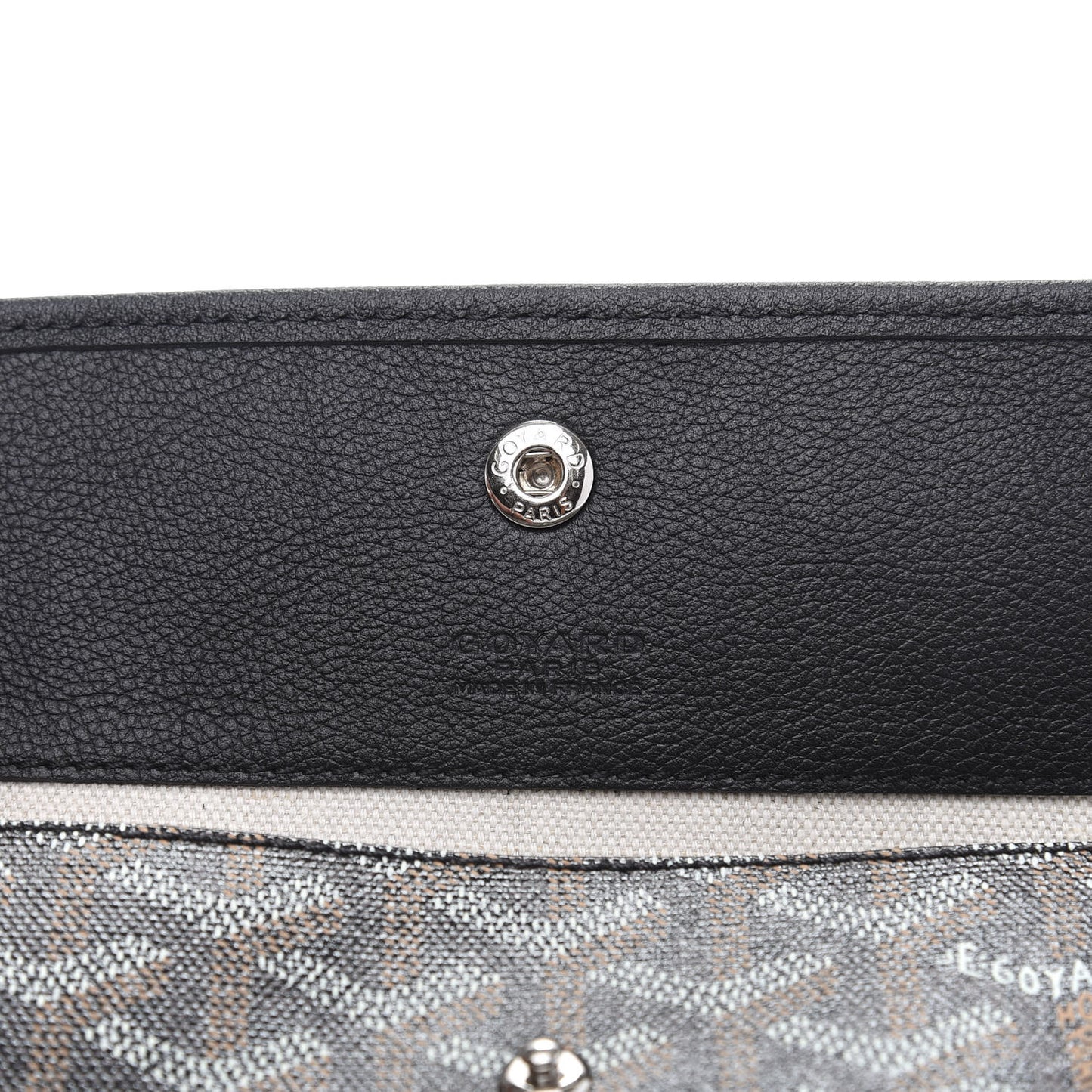Goyardine Pouch Black