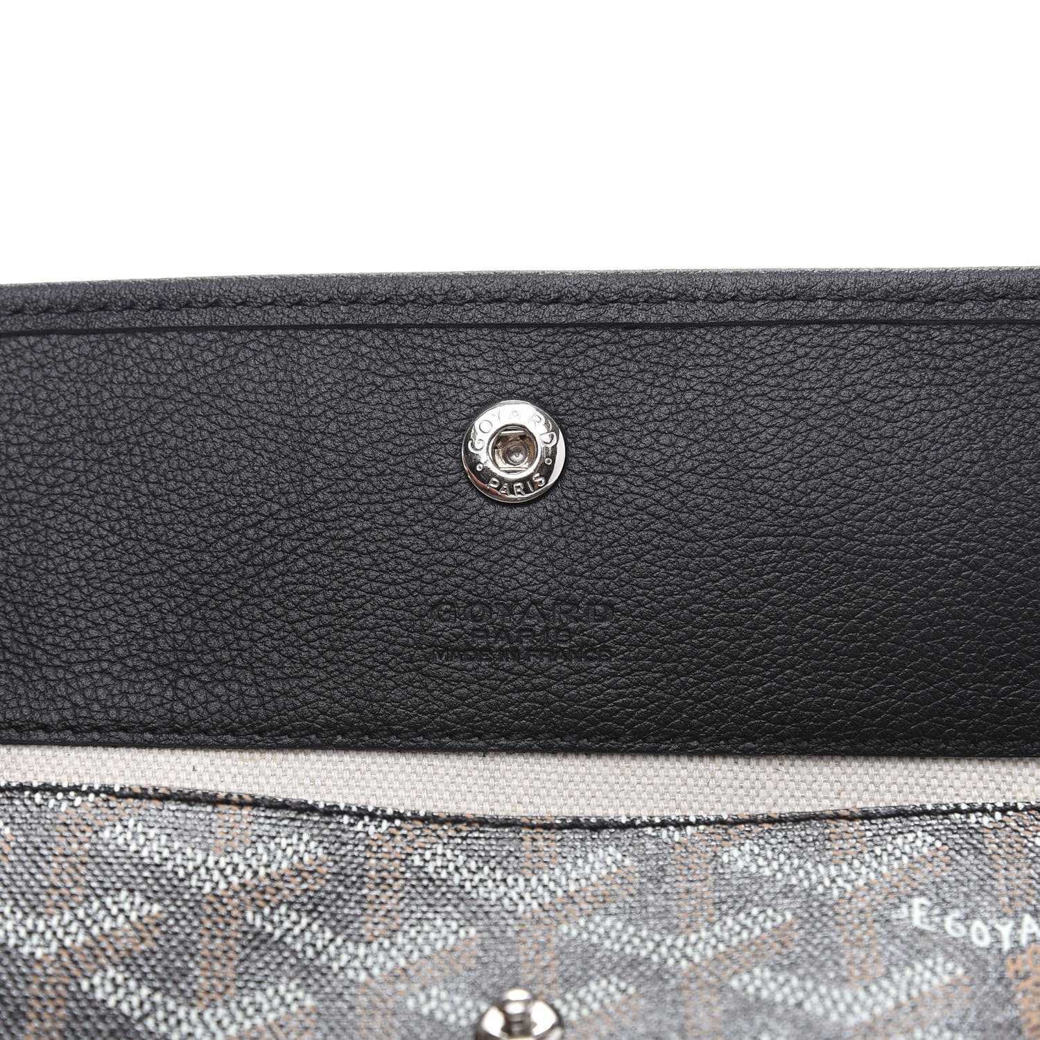 Goyard Goyardine Pouch Black 6 of 8