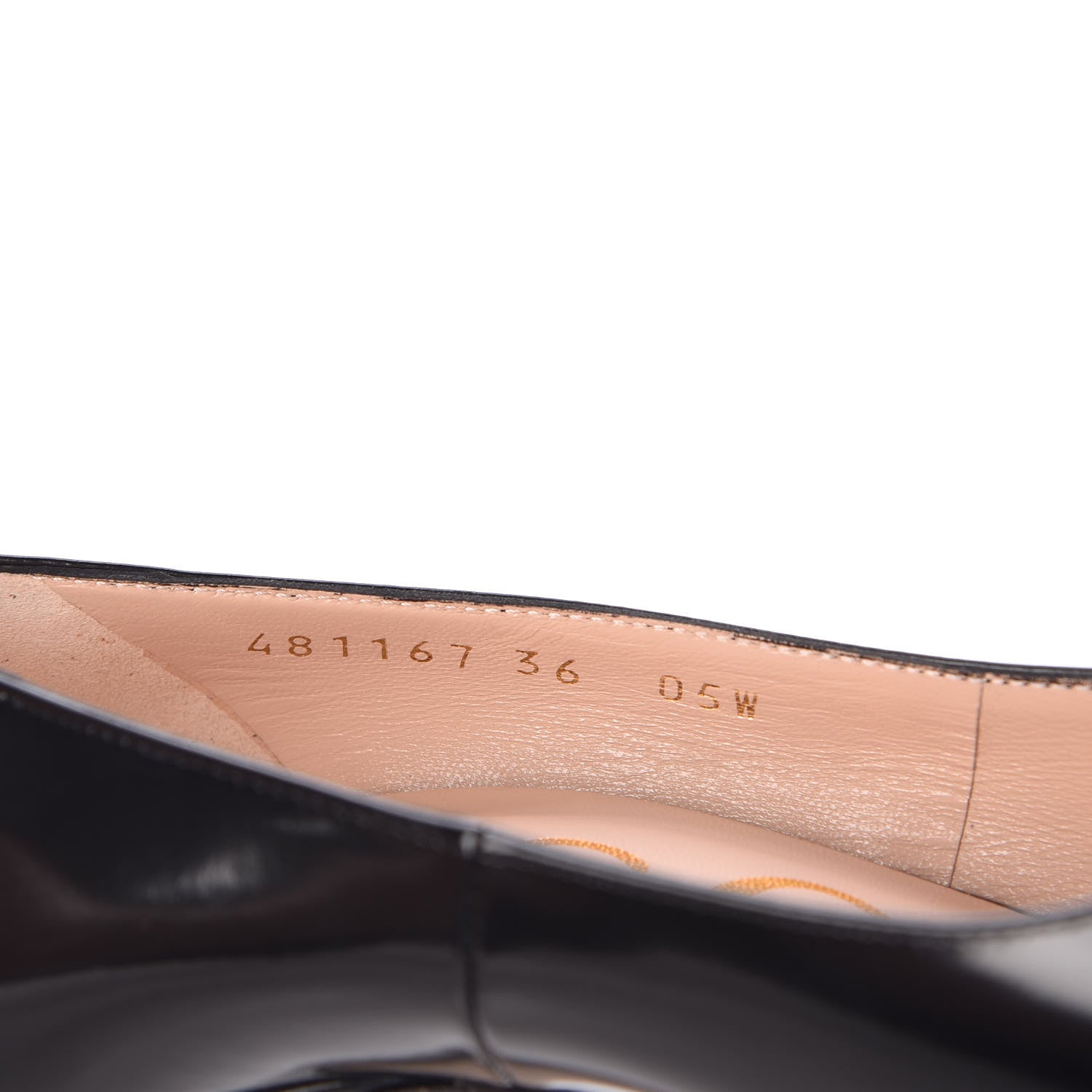 Gucci Polished Calfskin Removable Bow Elaisa Platform High Heel Pumps 36 Black 12 of 15