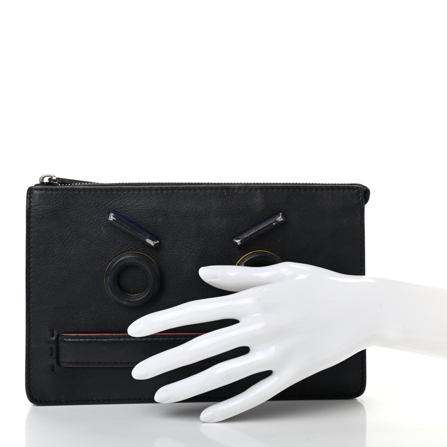 Faces Slim Clutch Black