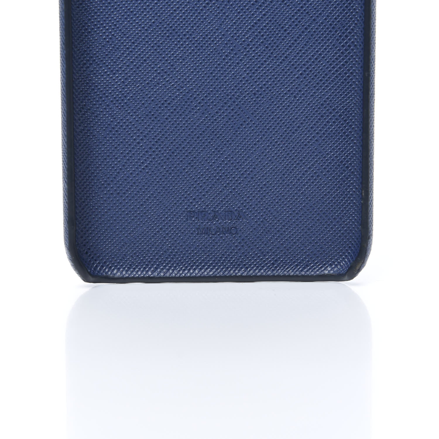 Prada Saffiano Metal iPhone X Case Bleuette 6 of 8