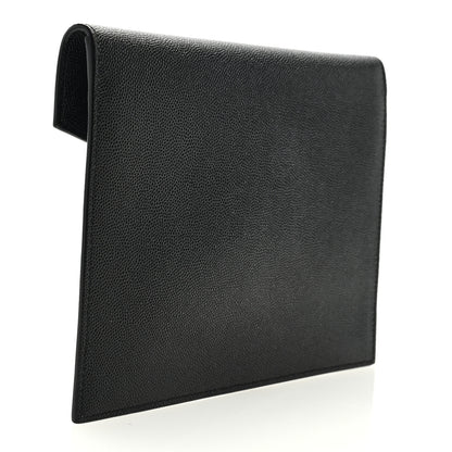 Saint Laurent Grain De Poudre Uptown Baby Pouch Black 3 of 6