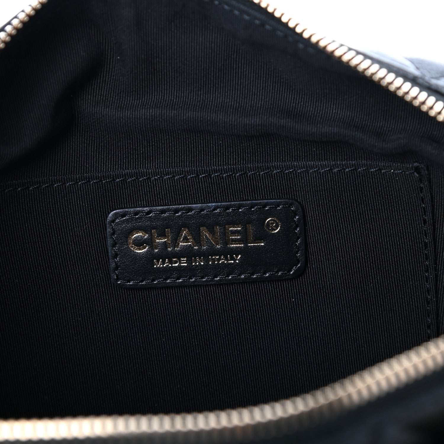 Chanel Calfskin Quilted Waist Bag Black 6 of 10