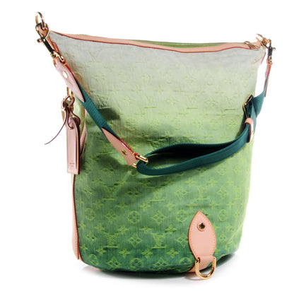 Louis Vuitton Denim Sunburst PM Messenger Vert 3 of 7