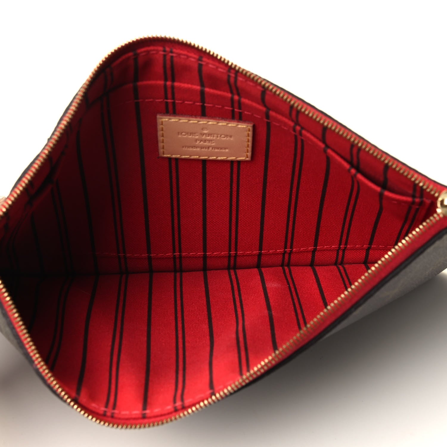 Louis Vuitton Monogram Neverfull MM GM Pochette Cherry 4 of 4