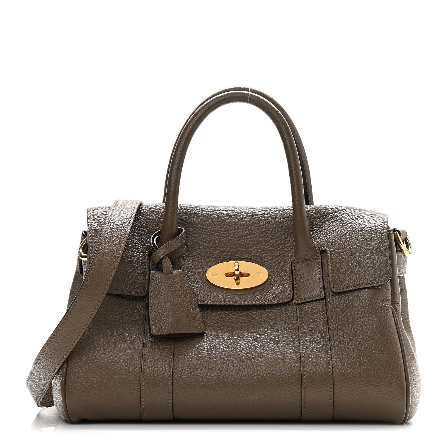 Mulberry Classic Grain Small Bayswater Satchel 1 of 14