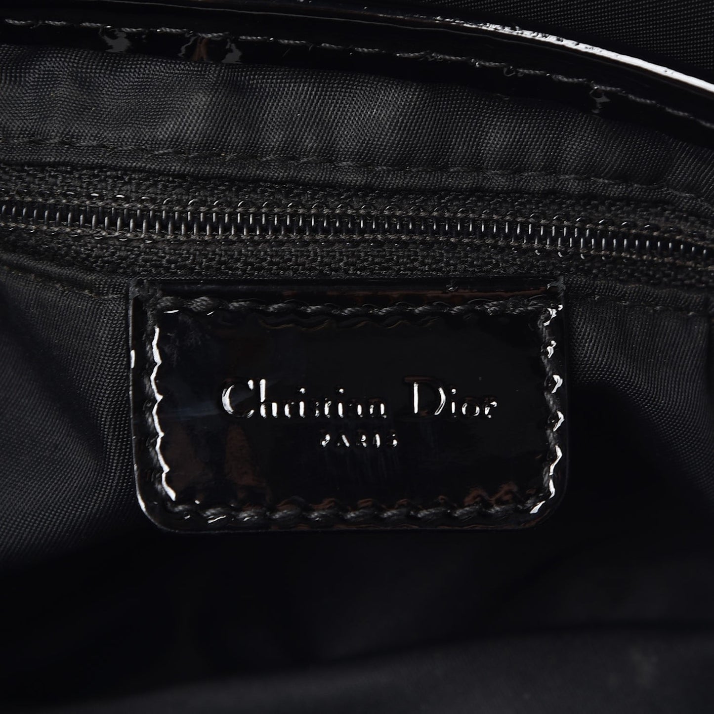 Nylon Saddle Bag Black