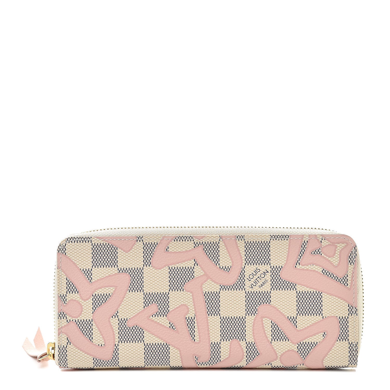 Louis Vuitton Damier Azur Tahitienne Clemence Wallet 1 of 7