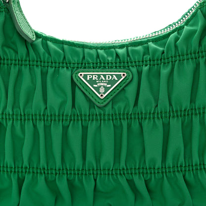 Prada Tessuto Nylon Gaufre Shoulder Bag Menta 9 of 14