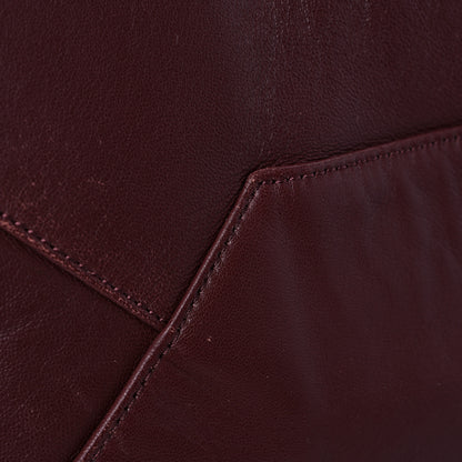 Celine Lambskin Horizontal Bi-Color Cabas Hibiscus Rust 13 of 14