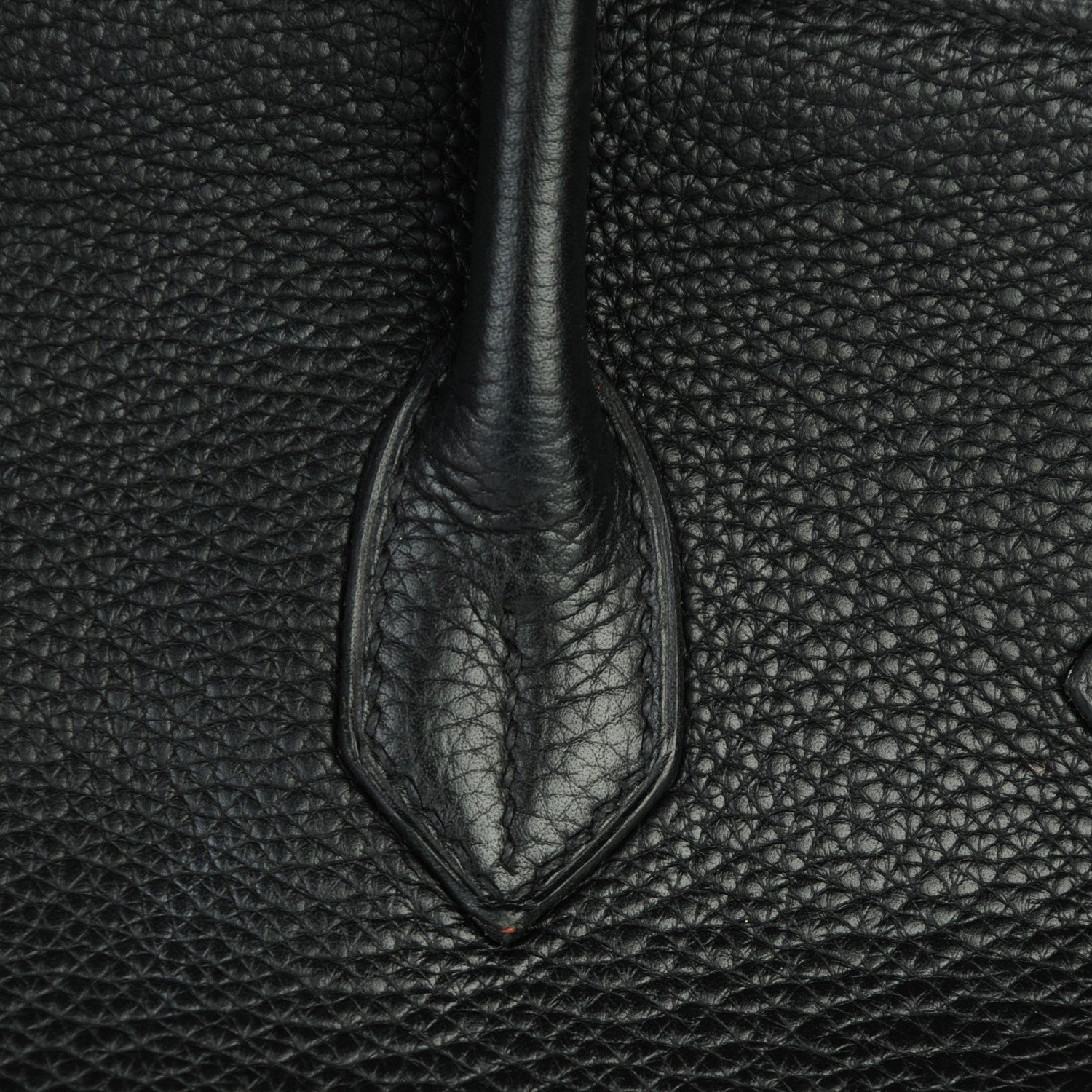 Hermes Taurillon Clemence Birkin 35 Black 12 of 28
