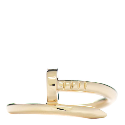 Cartier 18K Yellow Gold Juste Un Clou Ring 58 8.25 1 of 5